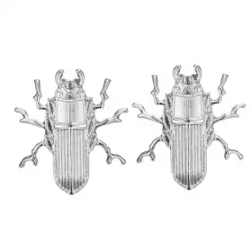 PENDIENTES P220919-21✦PLATEADO»S