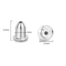 PACK DE TUERCA DE PENDIENTES PS004